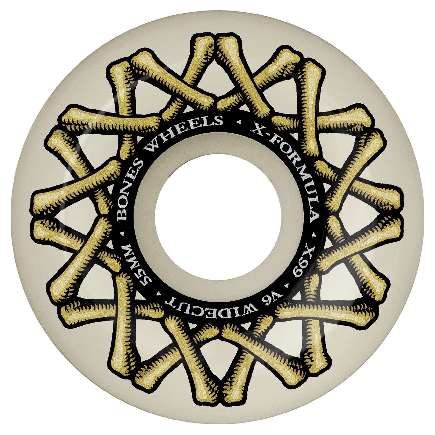 Bones X-Formula Wheels Widecut V6 55mm 99a