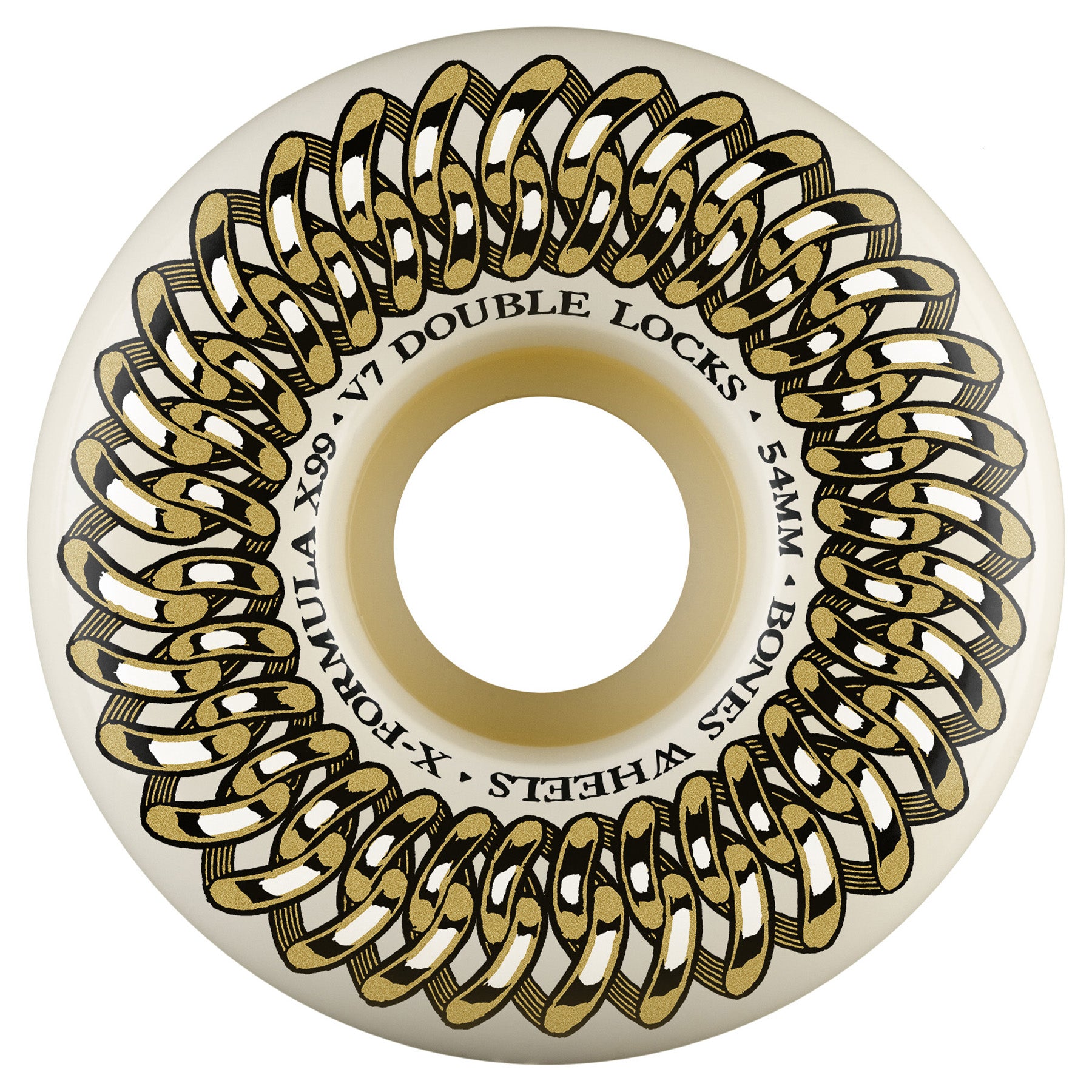 Bones X Formula Wheels Double Lock V7 54mm 99a