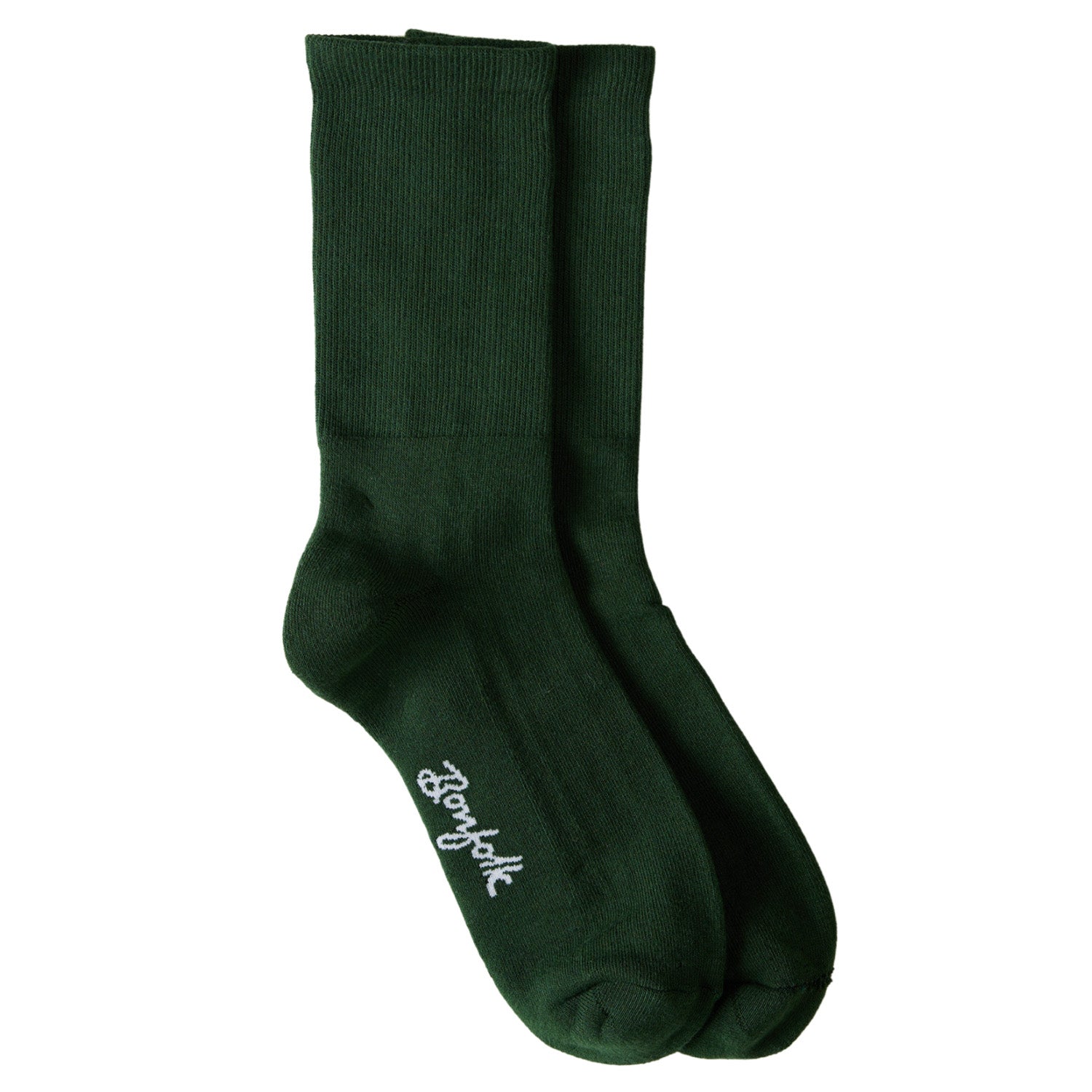 Bonfolk Daily Crew Sock Hunter Green