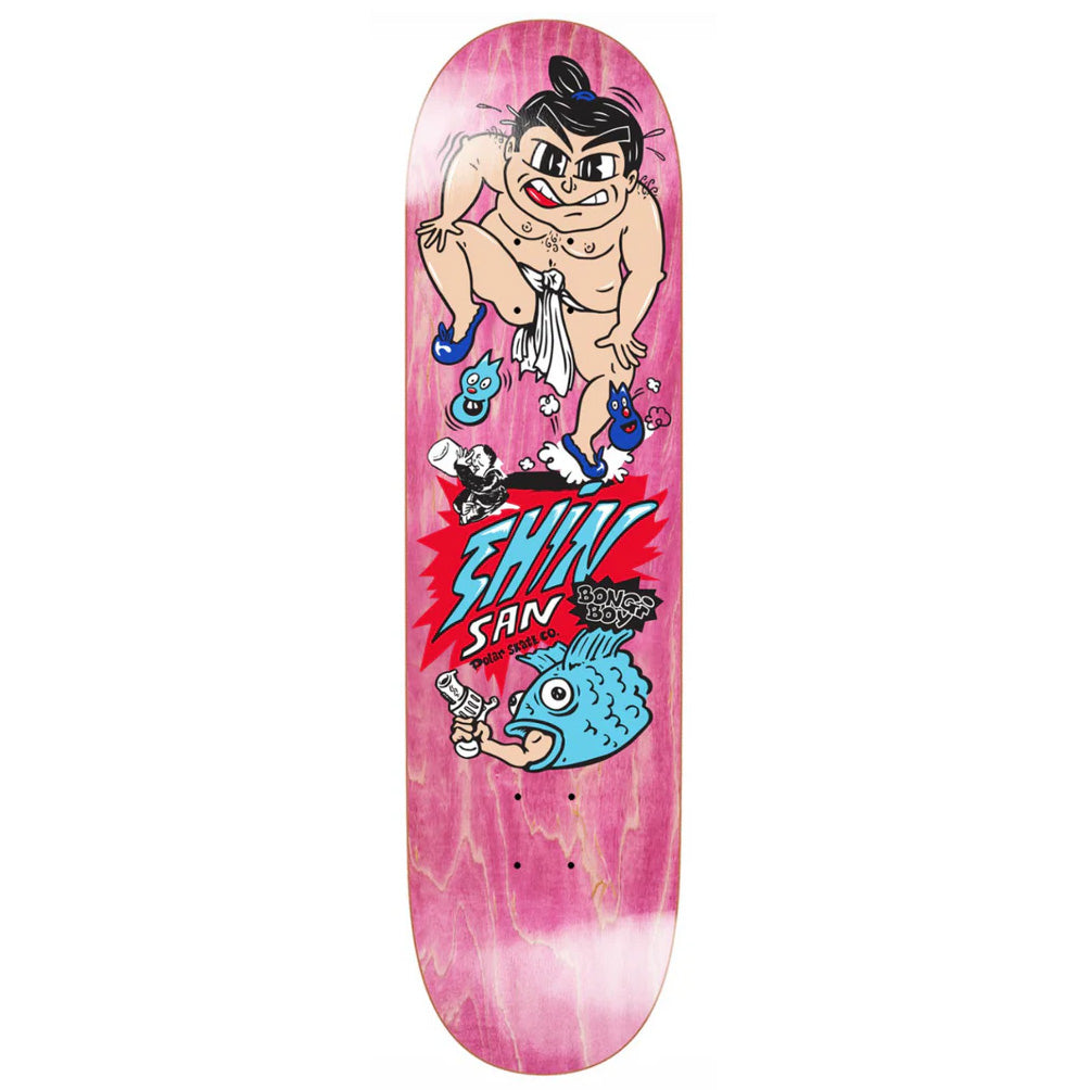 Polar Skate Co. Shin Sanbongi Bongi Boy Deck 8.5" Pink