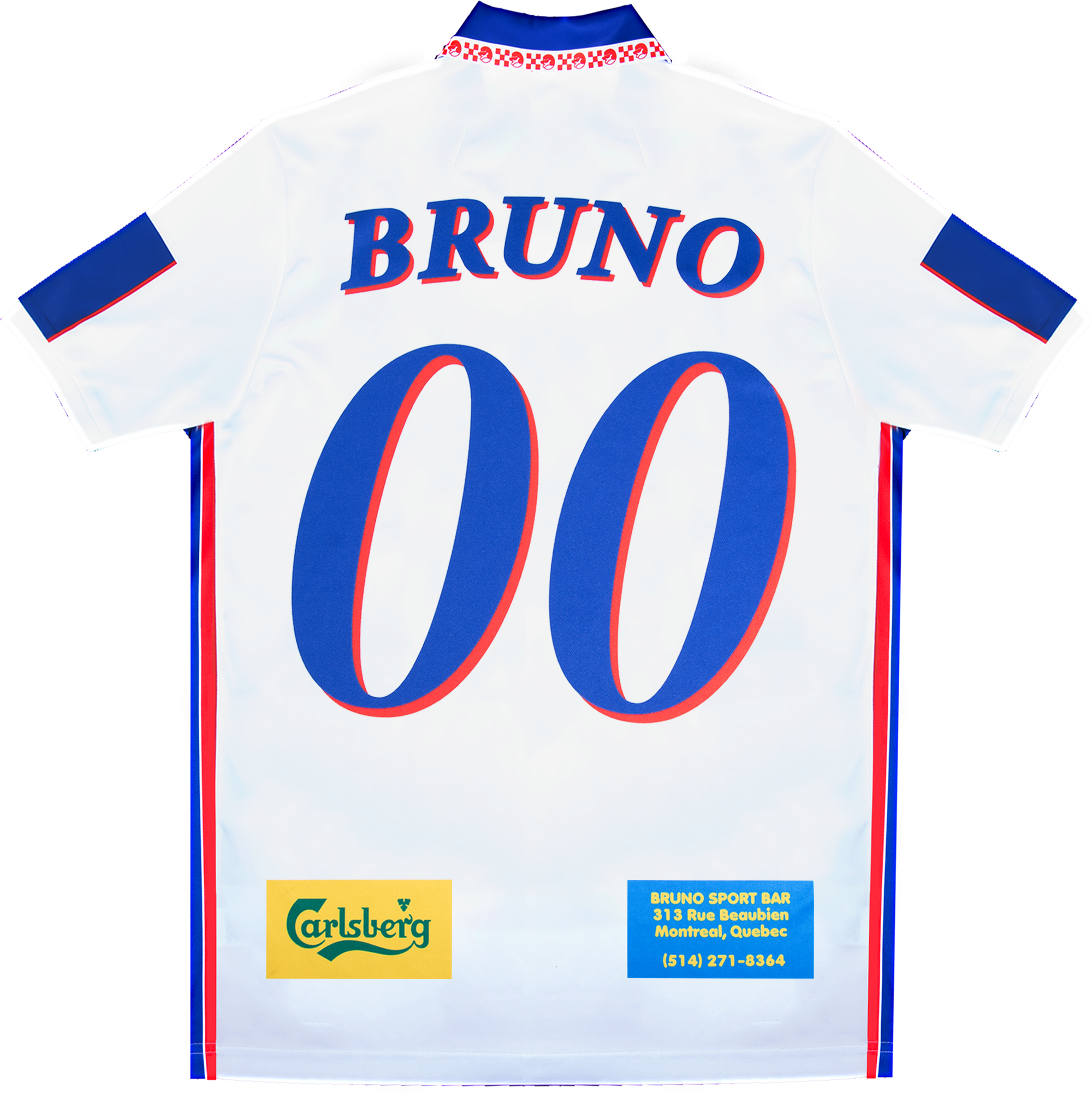 Classic Grip Bruno Home Jersey White