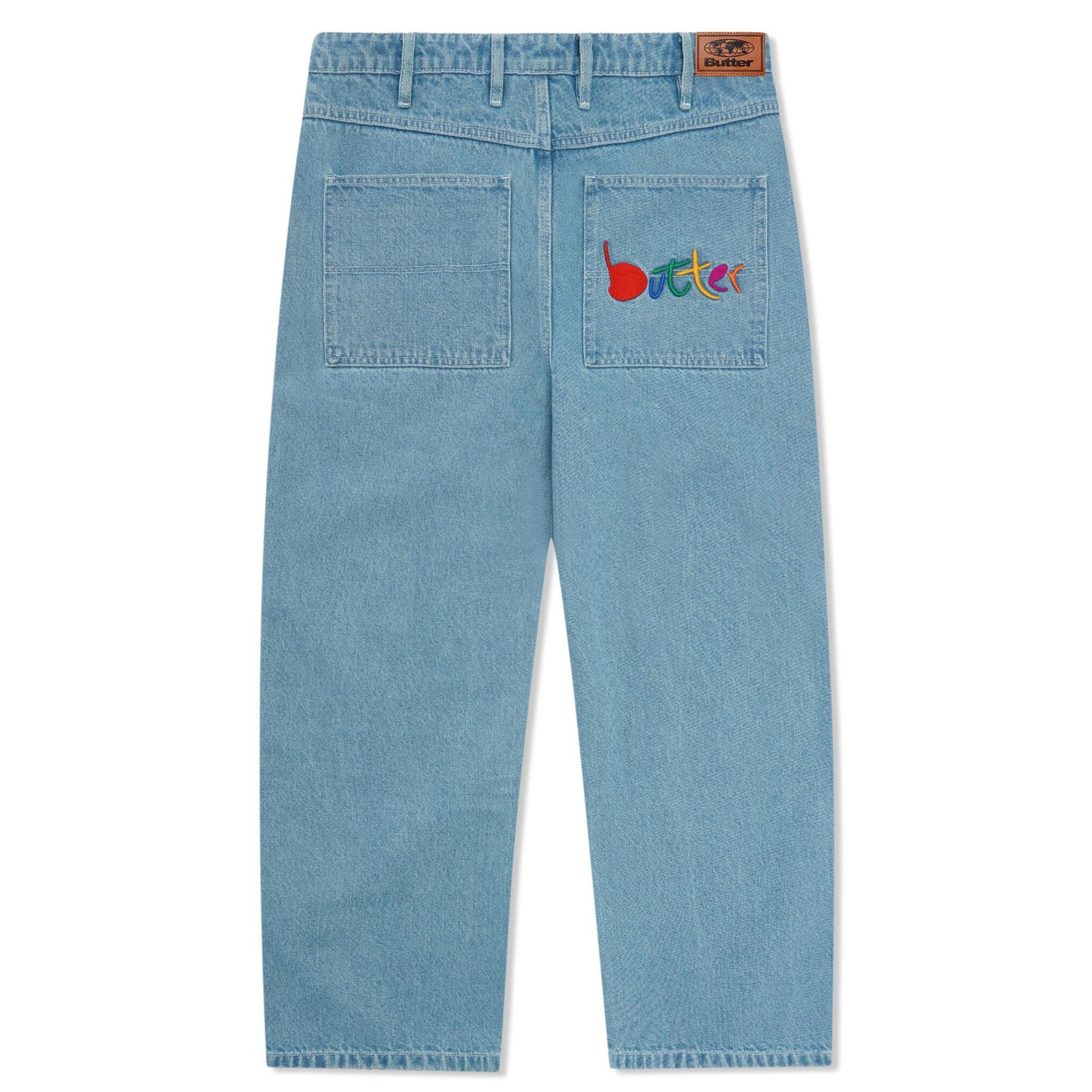 Butter Goods Art Denim Jeans Mid Blue