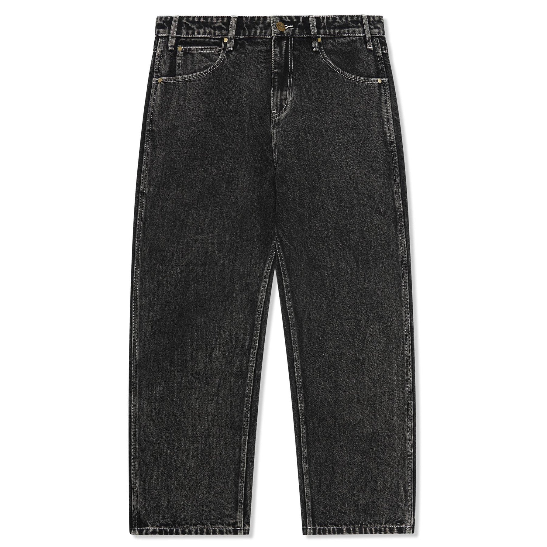 Butter Goods Art Denim Jeans Washed Black - Orchard Skateshop