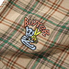 Butter Goods Bear Flannel Shirt Khaki