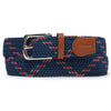 Butter Goods Braided Belt Navy