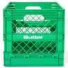 Butter Goods Collapsable Record Crate Green