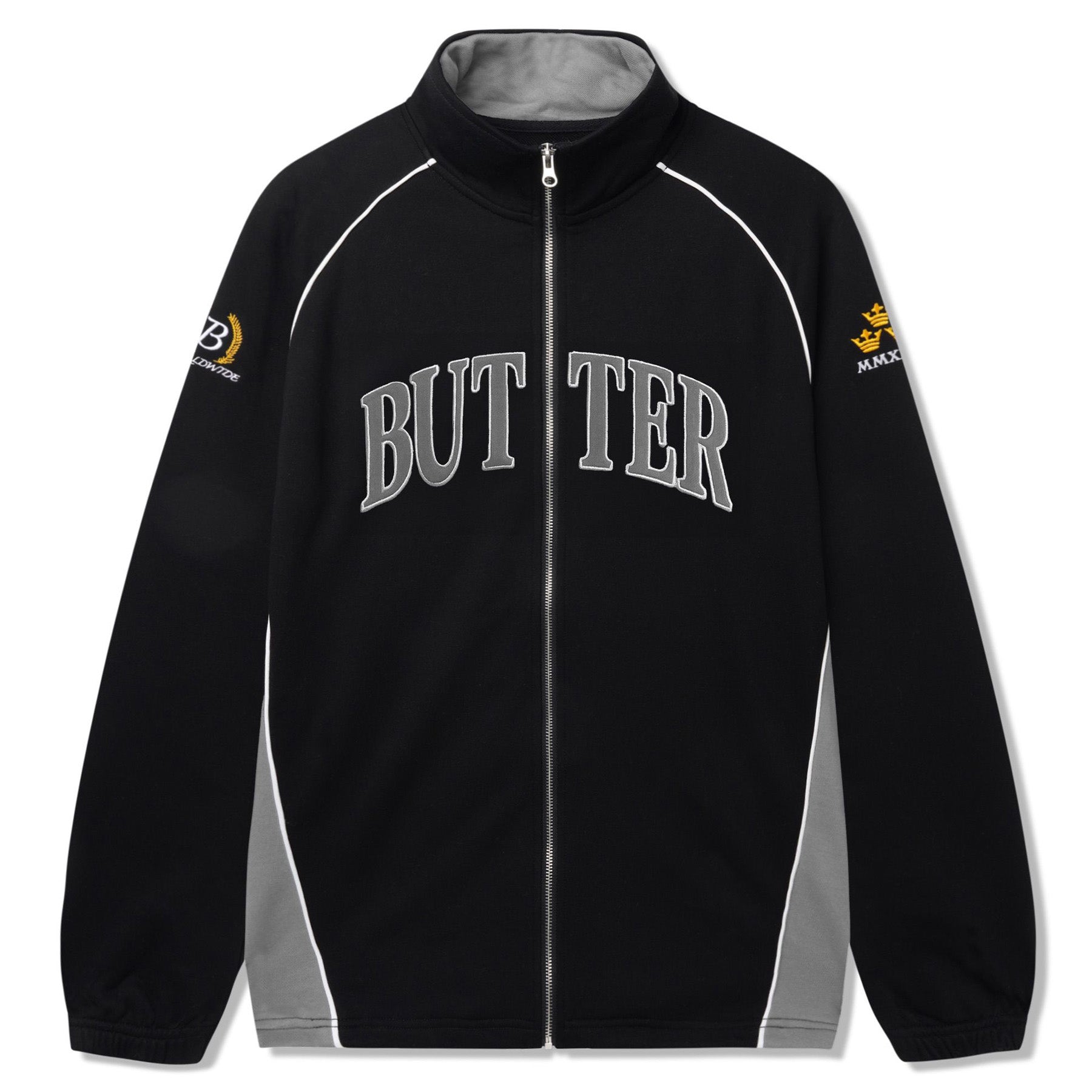 Butter Goods Crown Applique Jacket Black