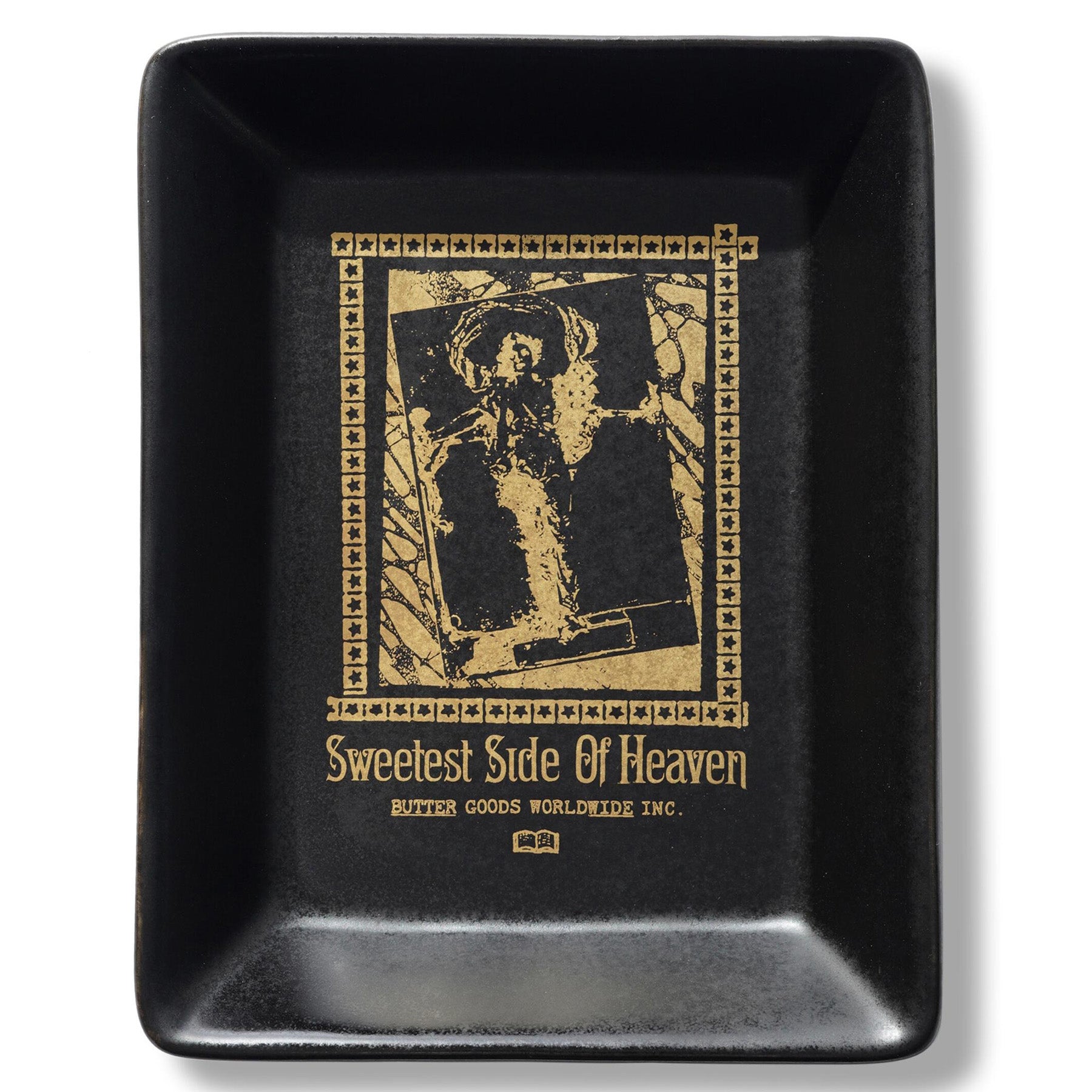 Butter Goods Heaven Ceramic Tray Black