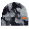 Butter Goods Mohair Camo Cuff Beanie Charcoal