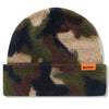 Butter Goods Mohair Camo Cuff Beanie Fatigue