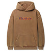 Butter Goods Nylon Logo Applique Pullover Hood Brown