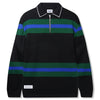 Butter Goods Polo Knit Sweater Black