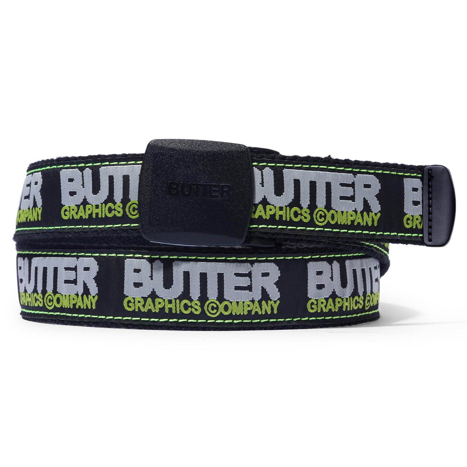 Butter Goods Program Woven Belt Black