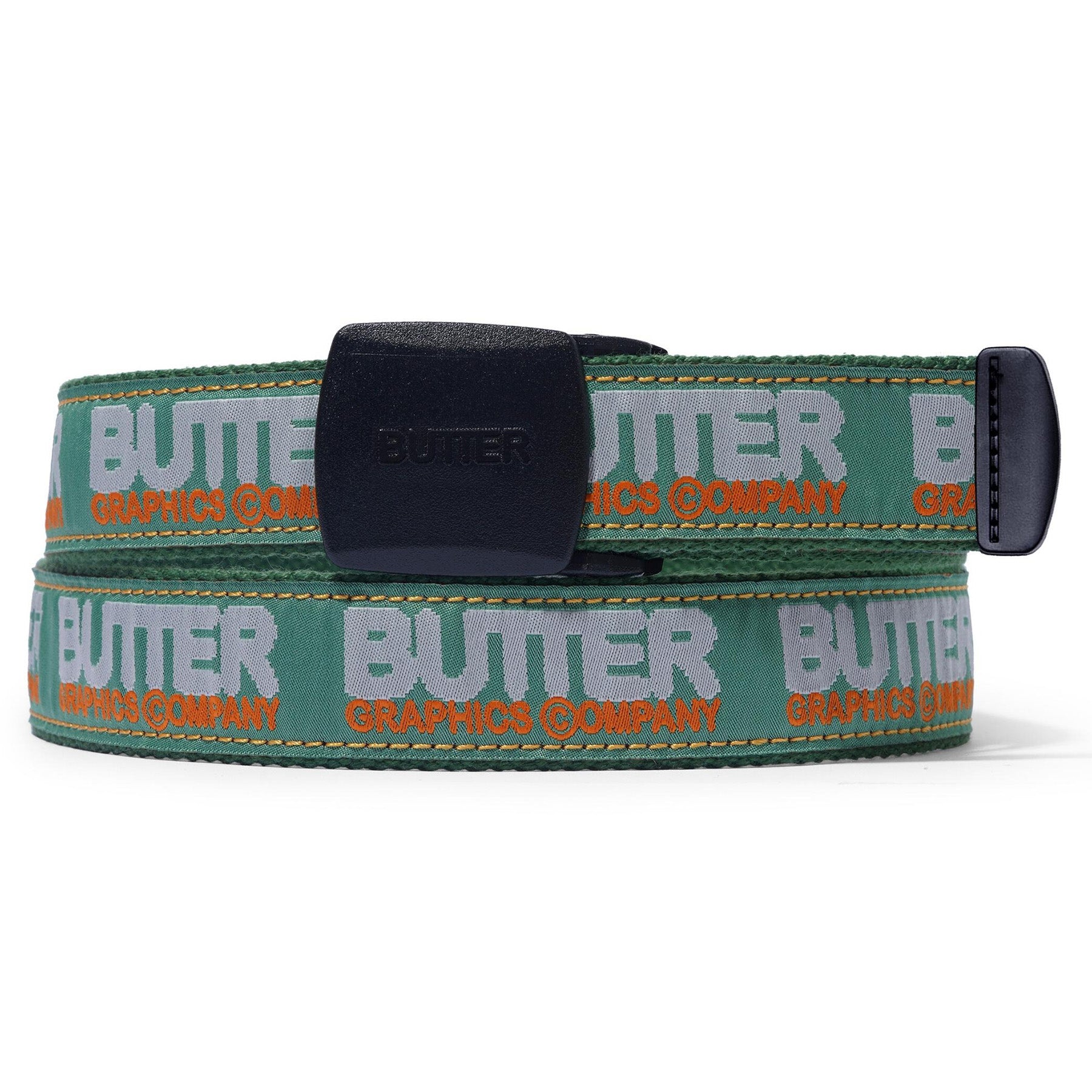 Butter Goods Program Woven Belt Green