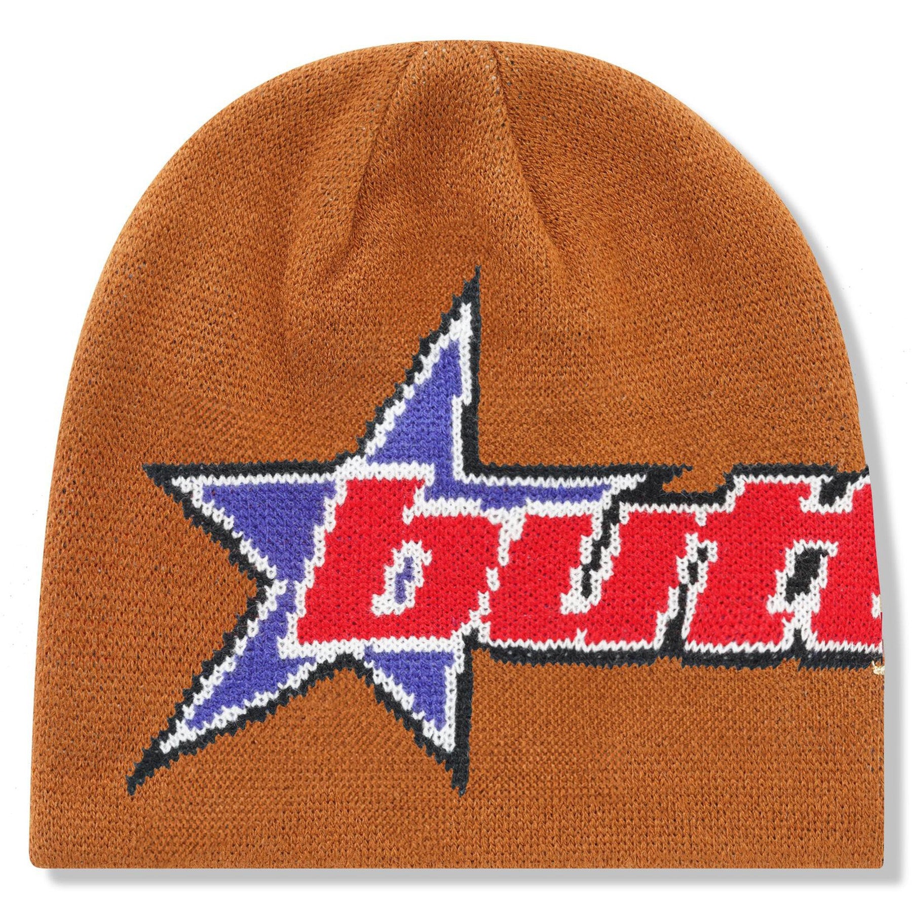 Butter Goods Racer Skully Beanie Rust