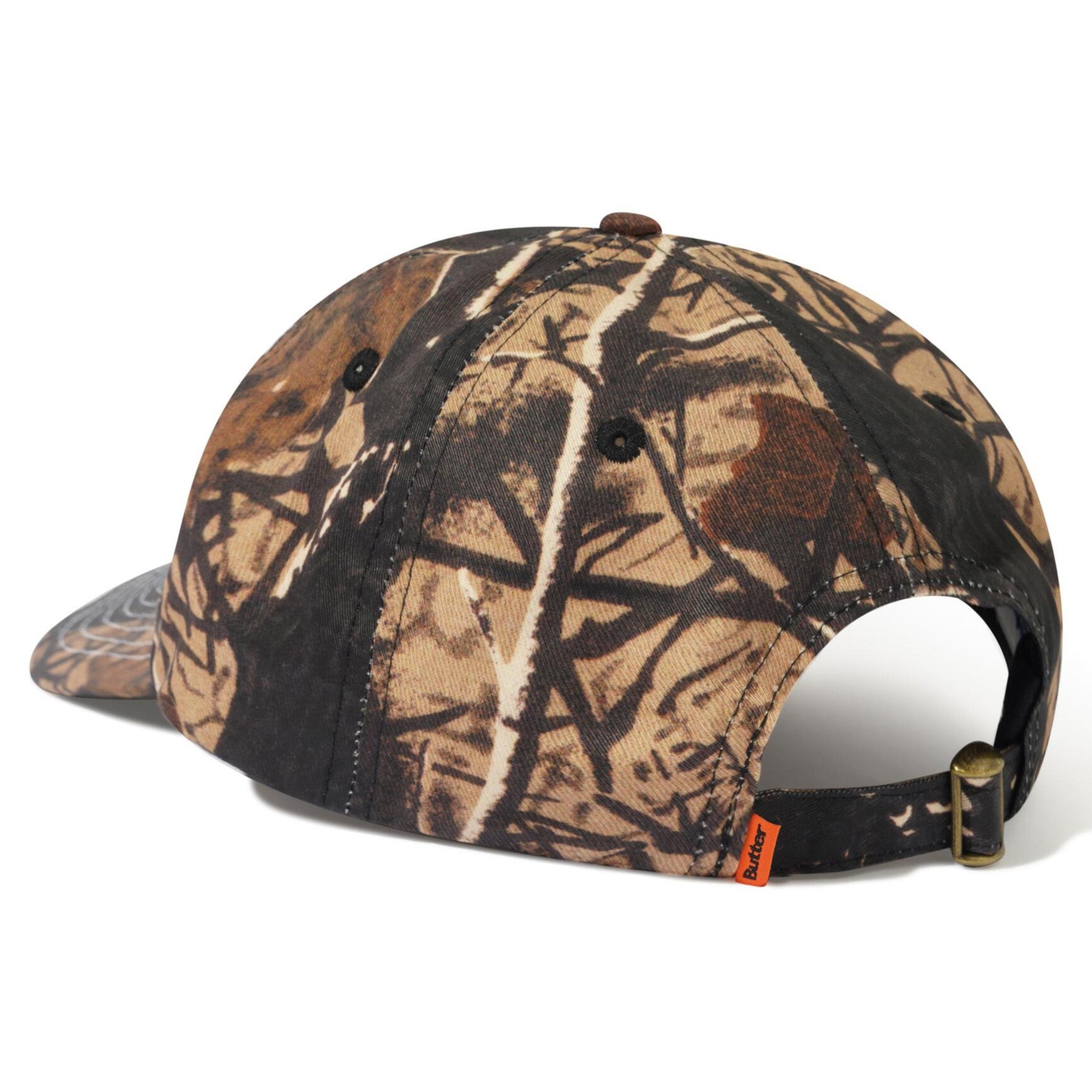 Butter Goods Radio 6 Panel Cap Forest Camo