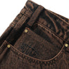 Butter Goods Spider Denim Jeans Acid Brown