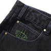 Butter Goods Spider Denim Jeans Washed Black