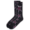 Butter Goods Star Socks Black