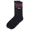 Butter Goods Stripe Socks Black Q125