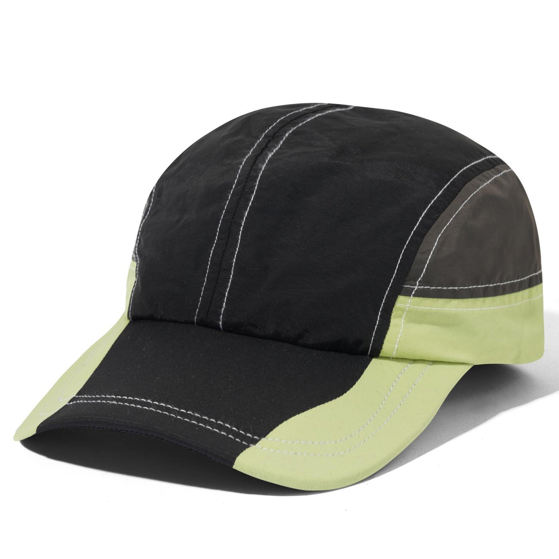 Butter Goods Race 4 Panel Cap Black - Orchard Skateshop