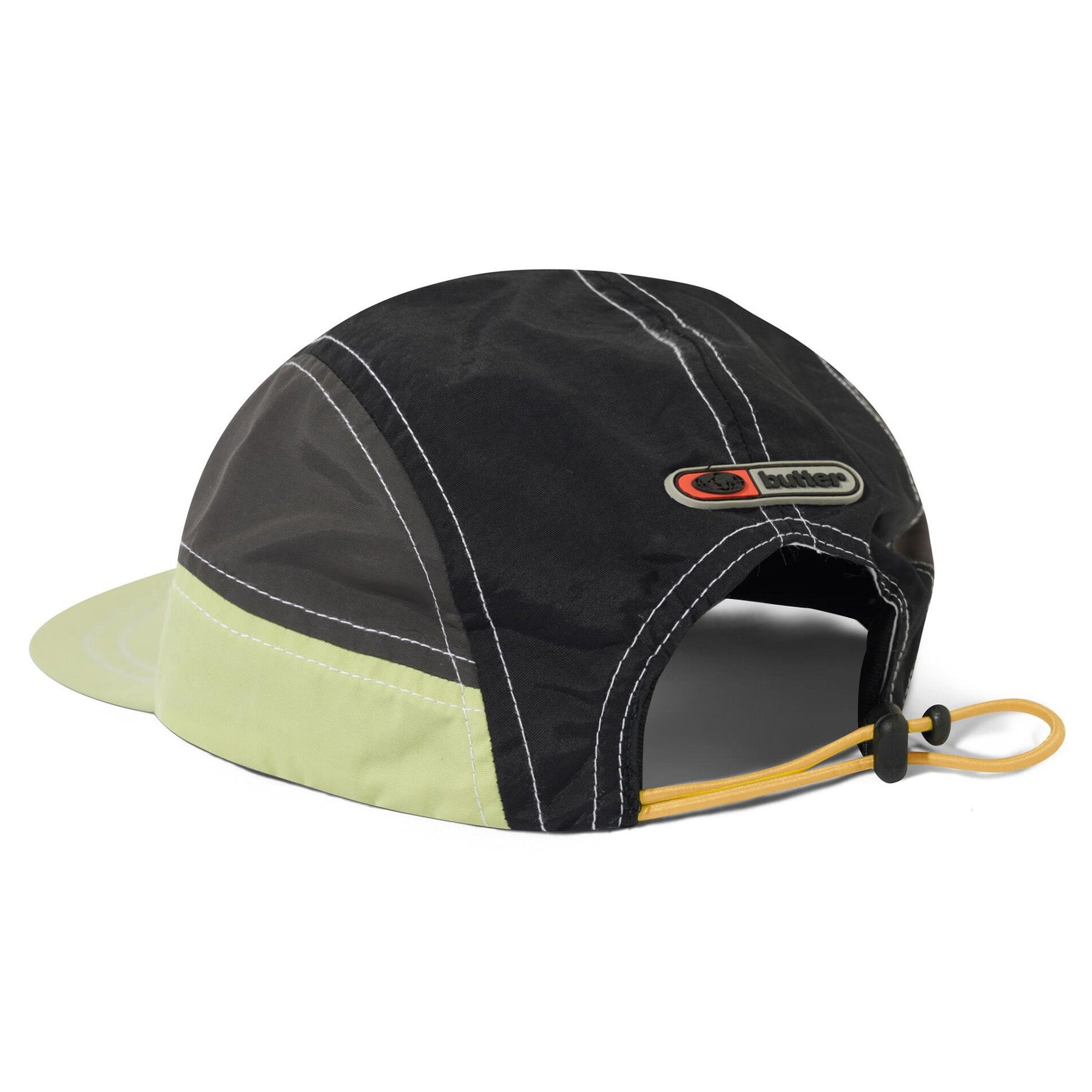 Butter Goods Stream 4 Panel Cap Black/Pistachio