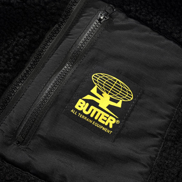 Butter Goods Terrain Reversible Vest Black