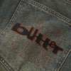 Butter Goods Warped Denim Jeans Dirty Wash Indigo