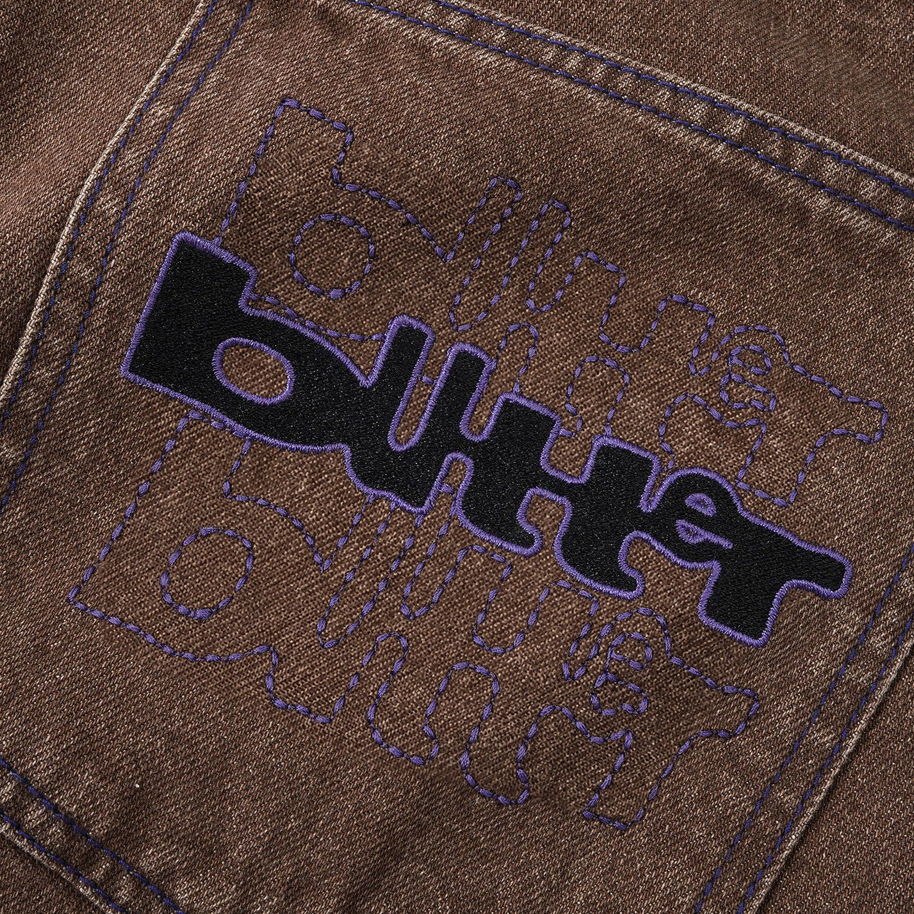 【BUTTER GOODS】Warped Denim Jeans2色 ★大人気★送料・関税込 Butter Goods Warped Denim Jeans Washed Brown - Orchard Skateshop