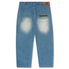 Butter Goods Warped Denim Jeans Washed Mid Blue