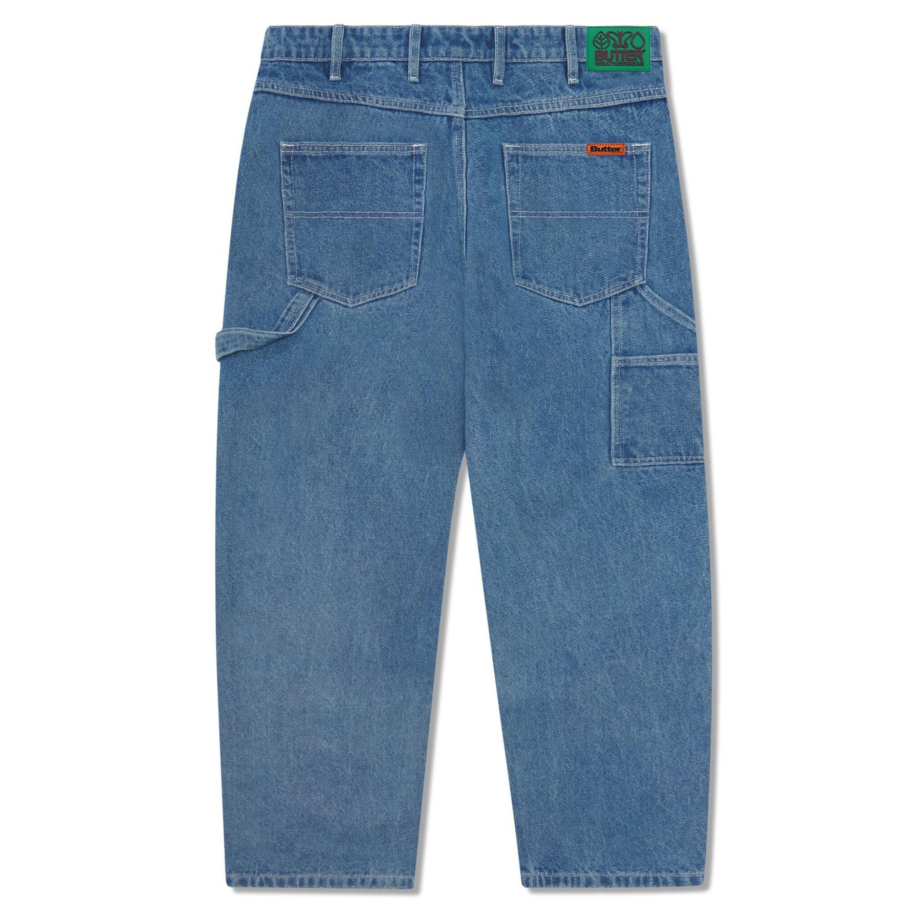 Butter Goods Weathergear Heavy Weight Denim Jeans Mid Blue