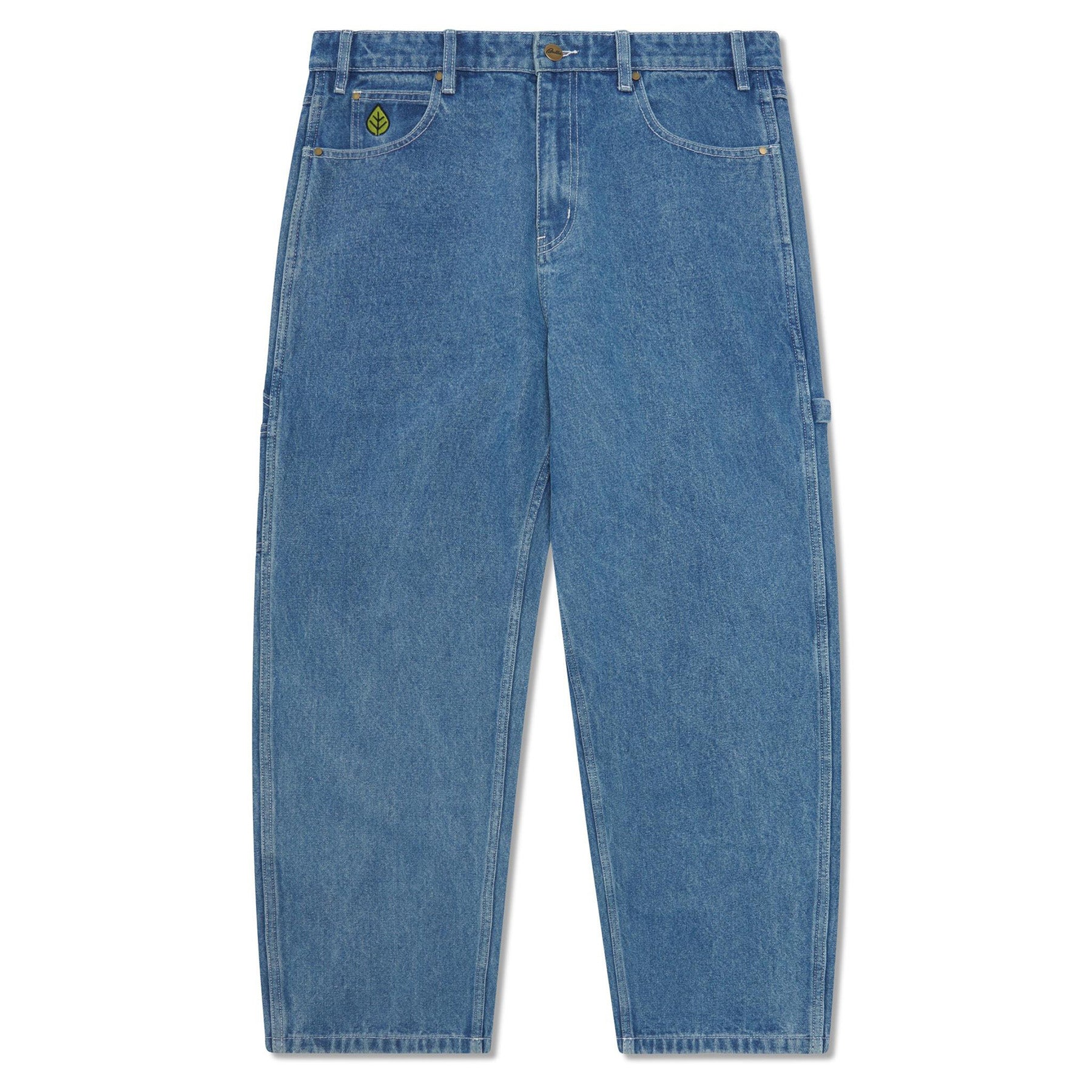 Butter Goods Weathergear Heavy Weight Denim Jeans Mid Blue