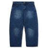 Butter Goods Wide Cut Denim Jeans Washed Slub Blue