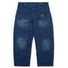 Butter Goods Wide Cut Denim Jeans Washed Slub Blue