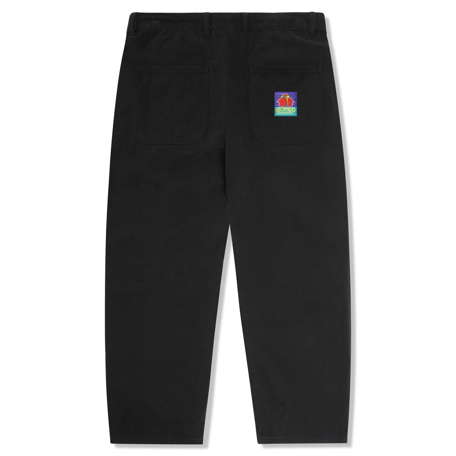 Butter Goods Work Pants Black