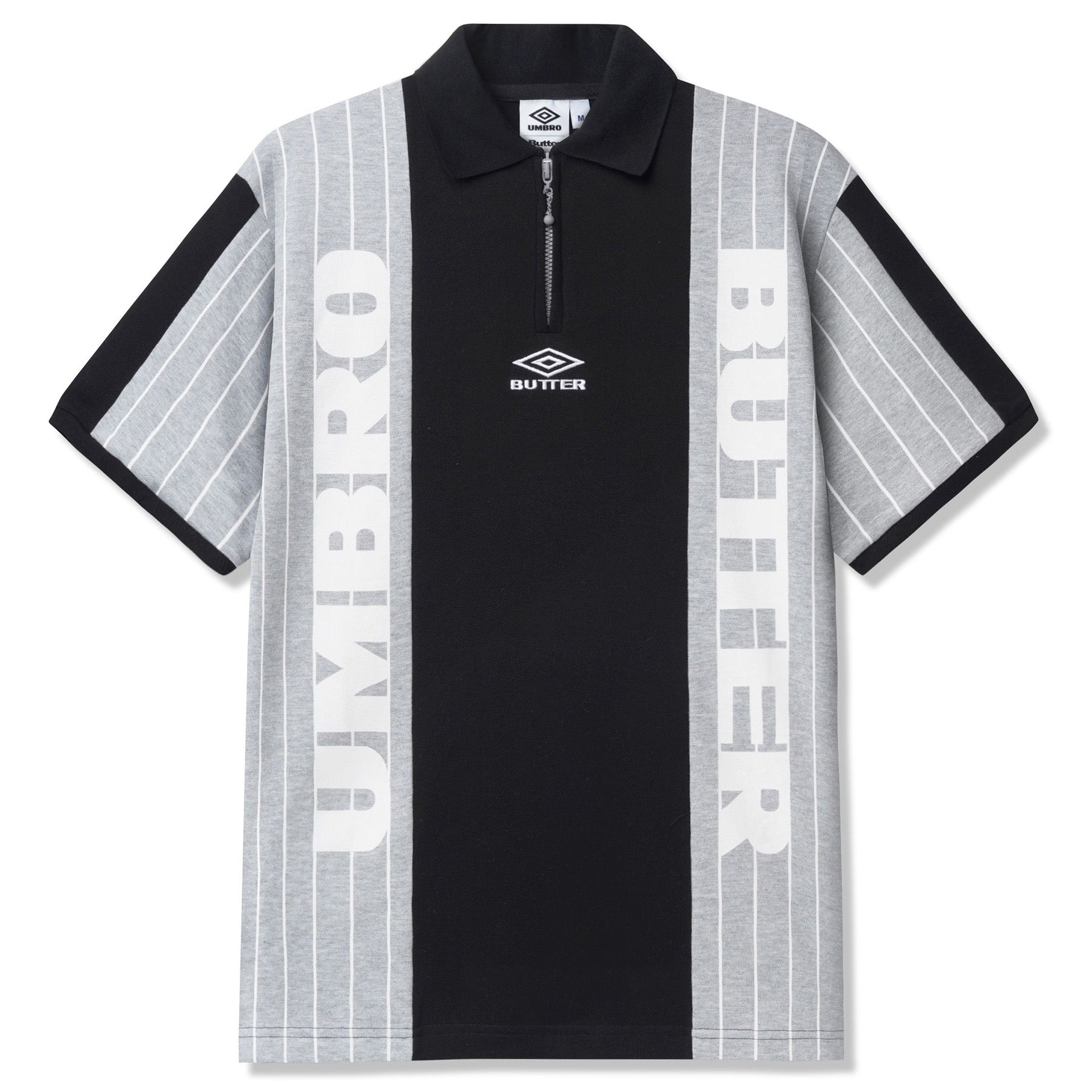 Butter x Umbro Athletica SS Polo Shirt Black