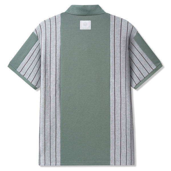 Butter x Umbro Athletica SS Polo Shirt Sage - Orchard Skateshop