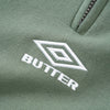 Butter x Umbro Athletica SS Polo Shirt Sage