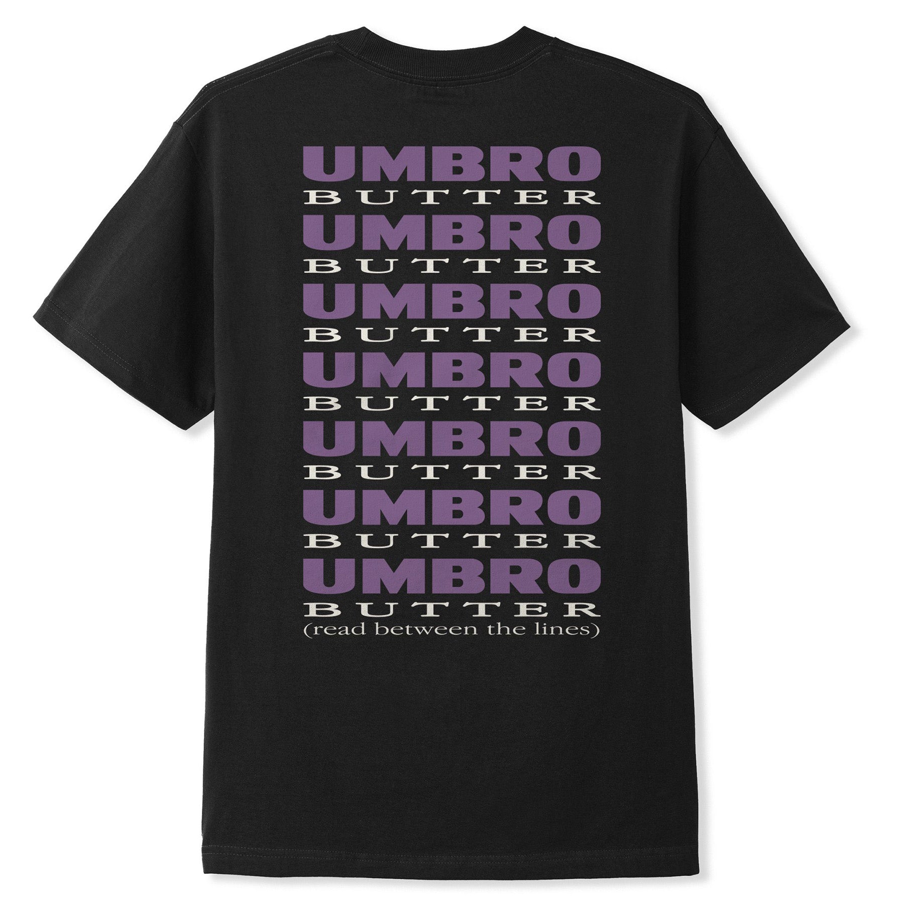 Butter x Umbro Lines Tee Black