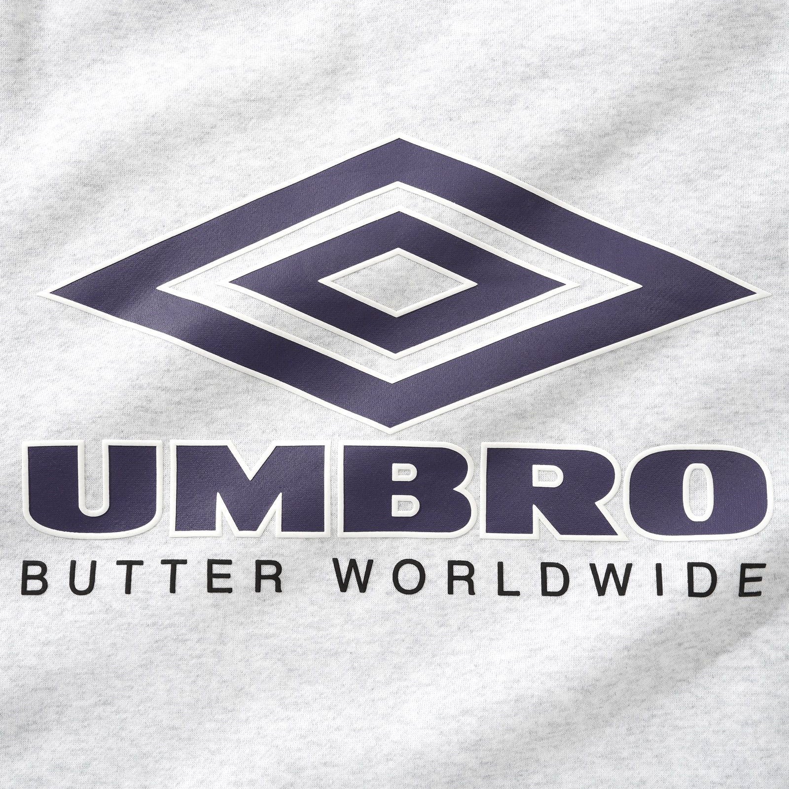 Butter x Umbro Diamond Logo Crewneck Sweatshirt Ash