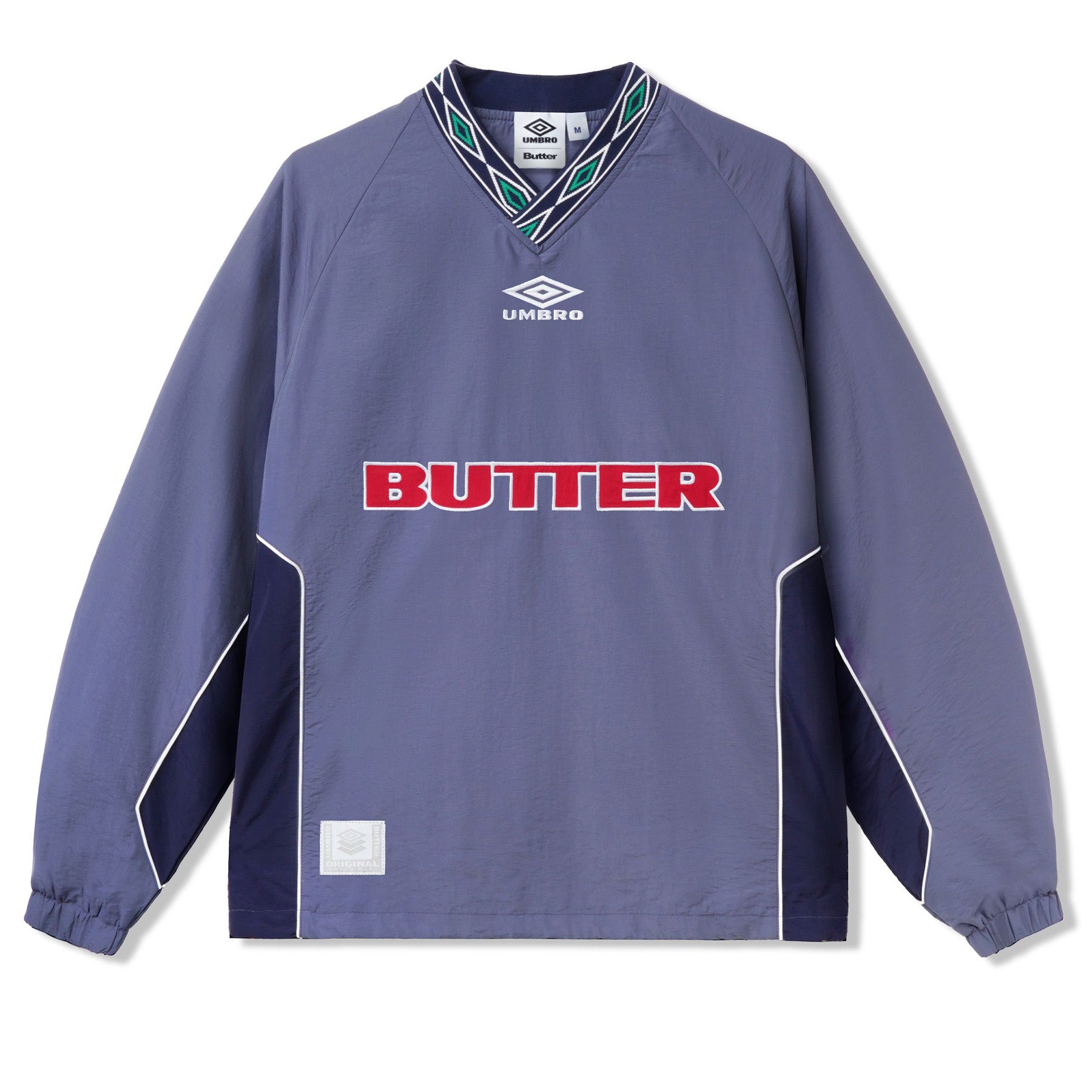 Butter x Umbro Training Pullover Jacket Slate/Navy