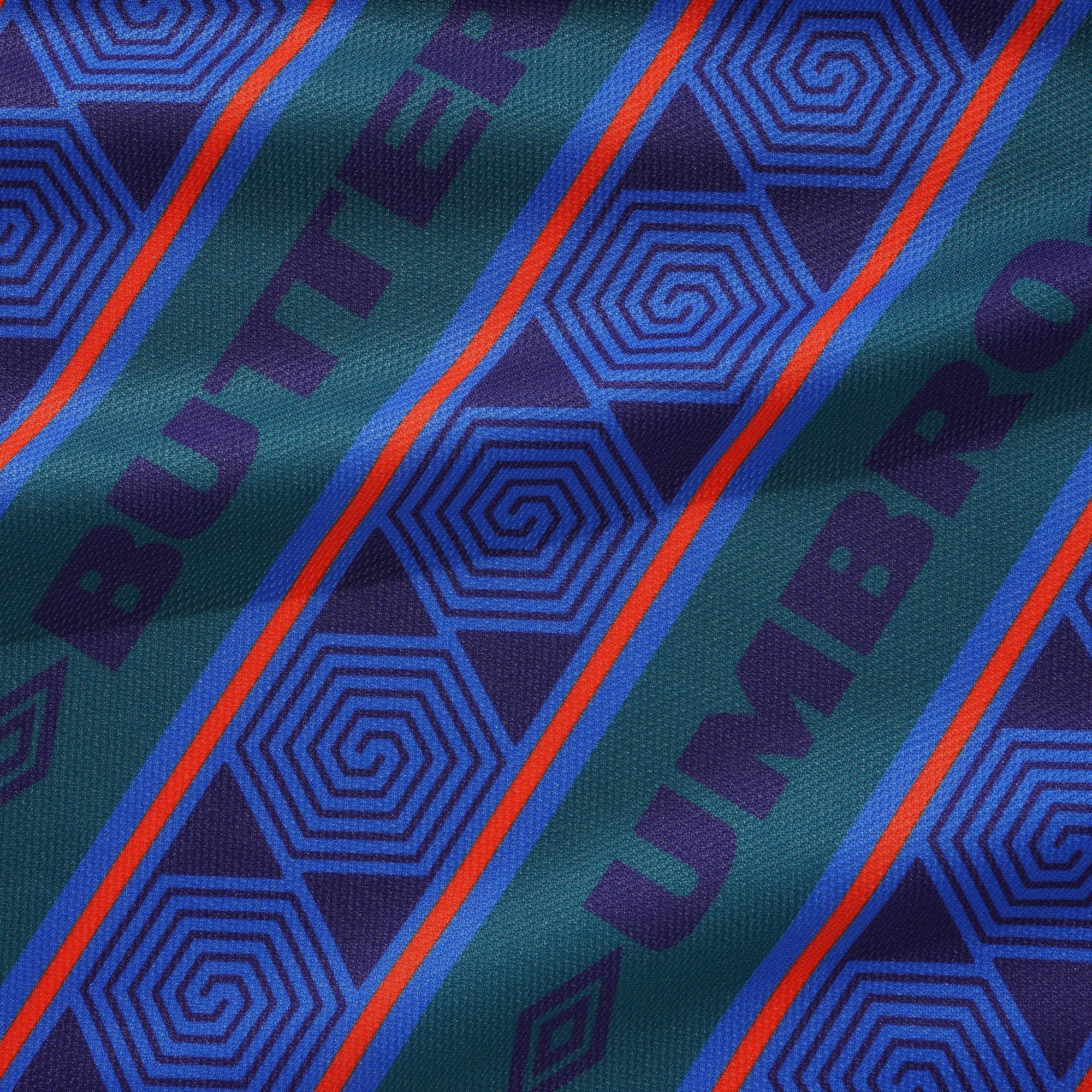 Butter x Umbro Vert Jersey Forest/Cobalt - Orchard Skateshop