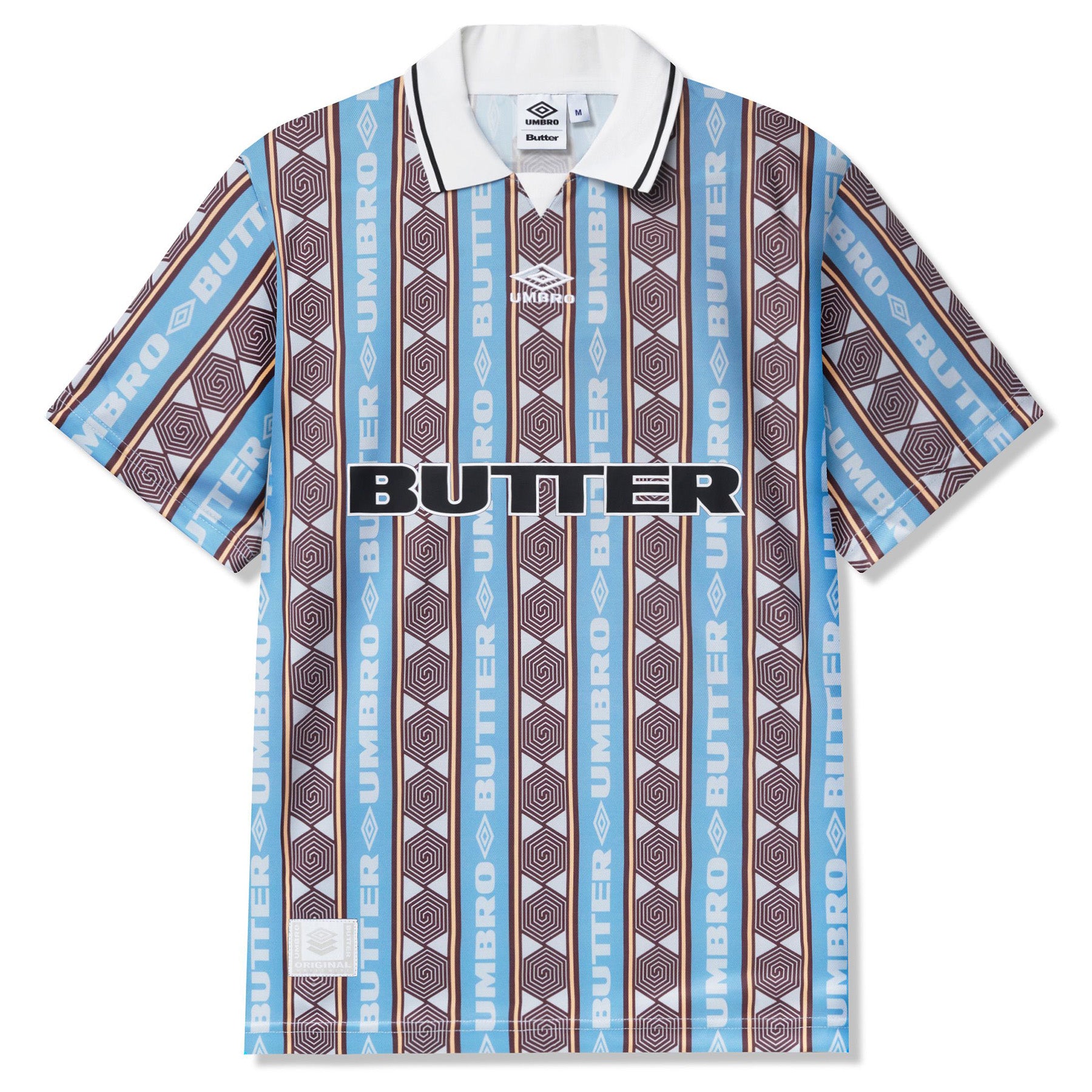 Butter x Umbro Vert Jersey Sky/Brown