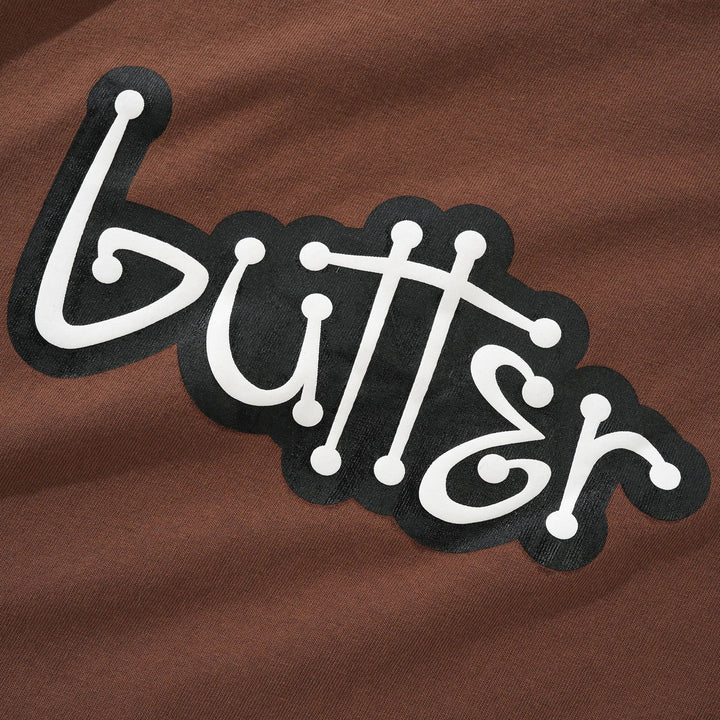 Butter Connection Tee Brown