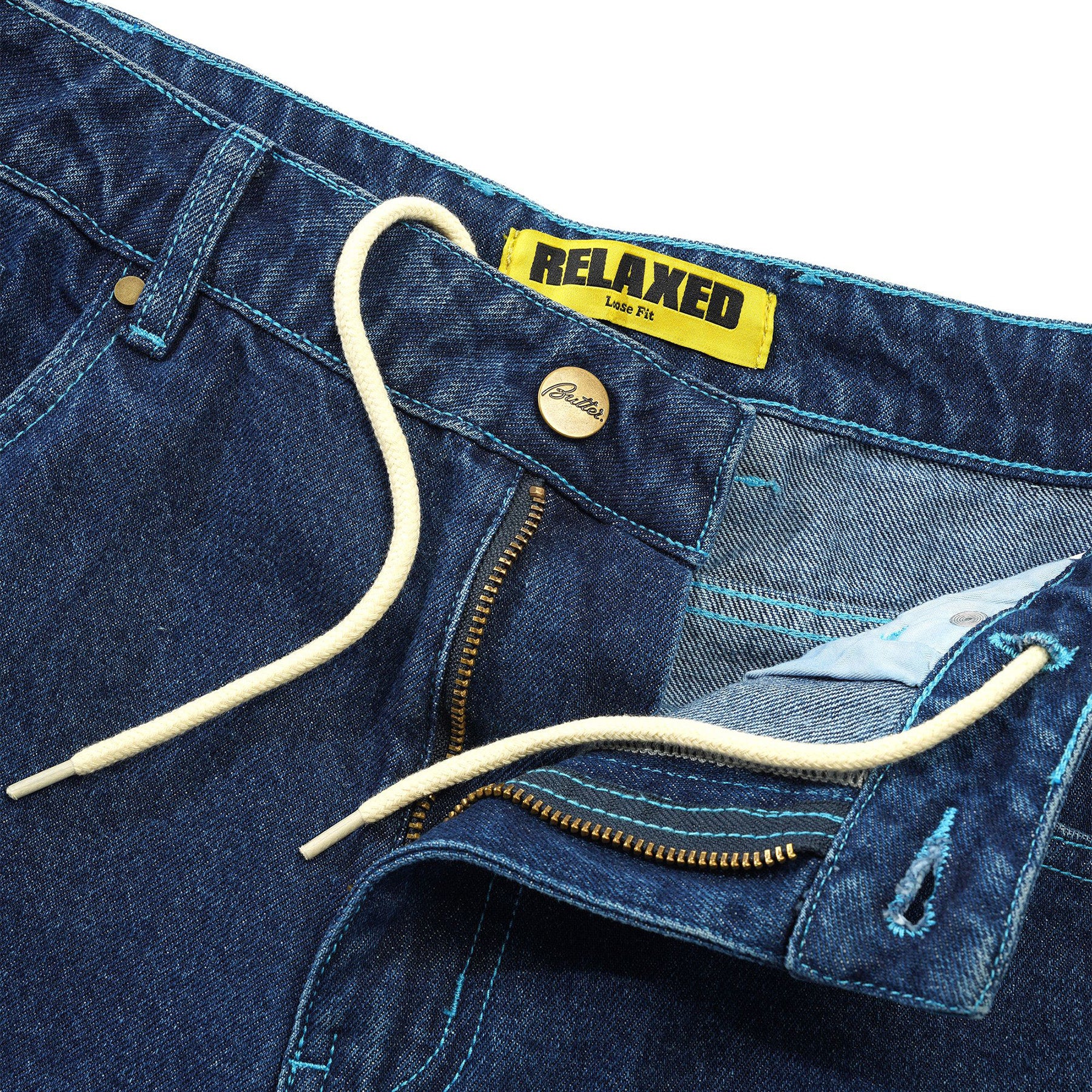 Butter Goods Ace Denim Jeans Work Blue