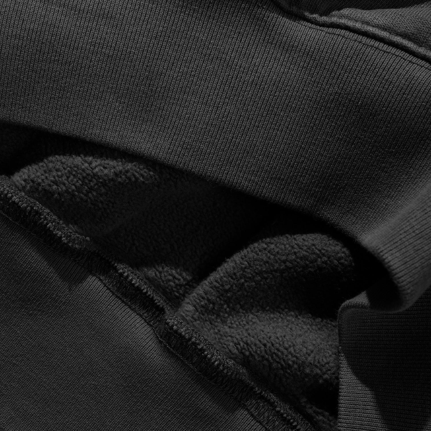 Butter Goods Alpine 1/4 Zip Sweater Washed Black