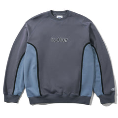 【BUTTER GOODS】 Aspect Crewneck, Fossil / Charcoal Aspect Crewneck, Fossil / Charcoal – Butter Goods USA