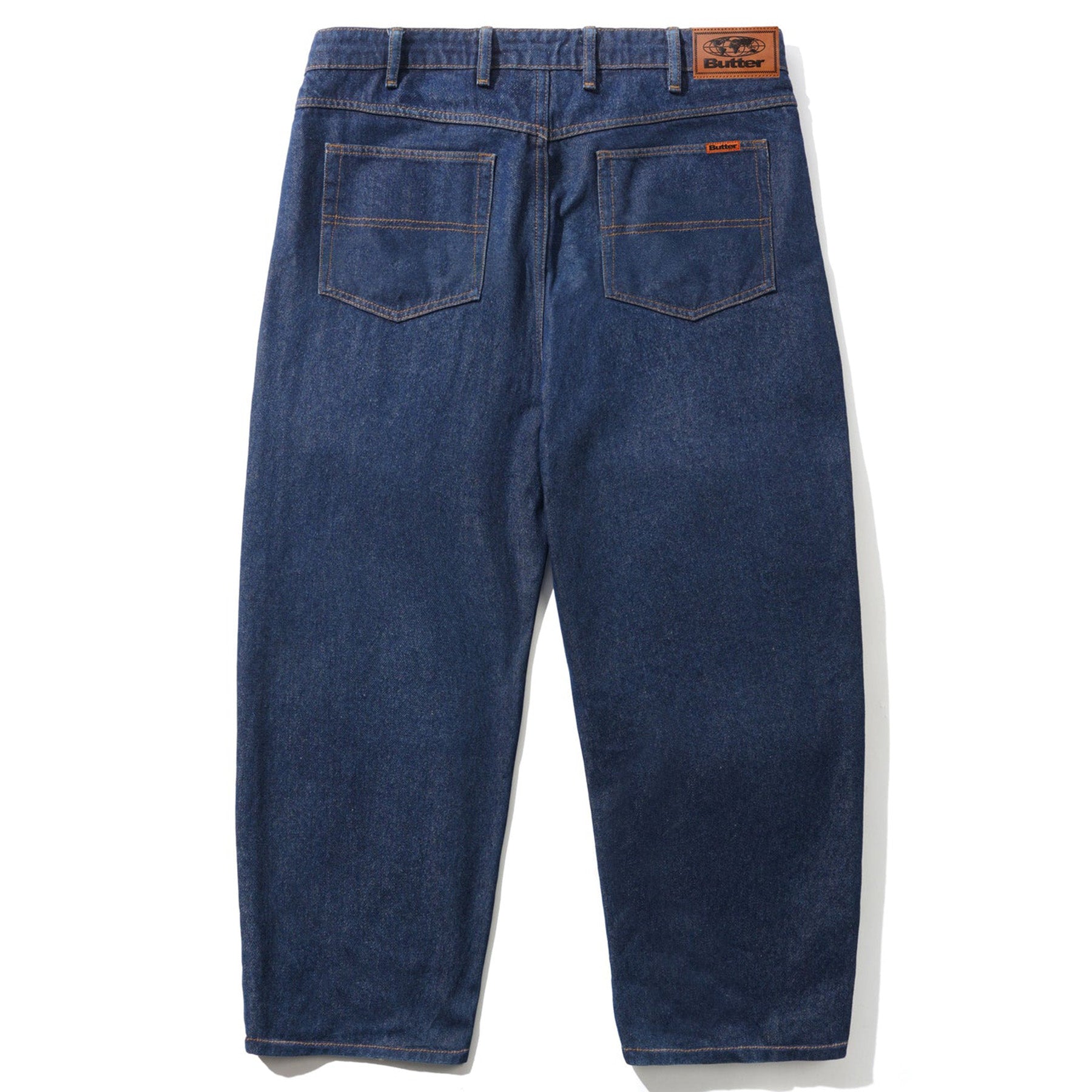 Butter Goods Baggy Denim Jeans Dark Indigo