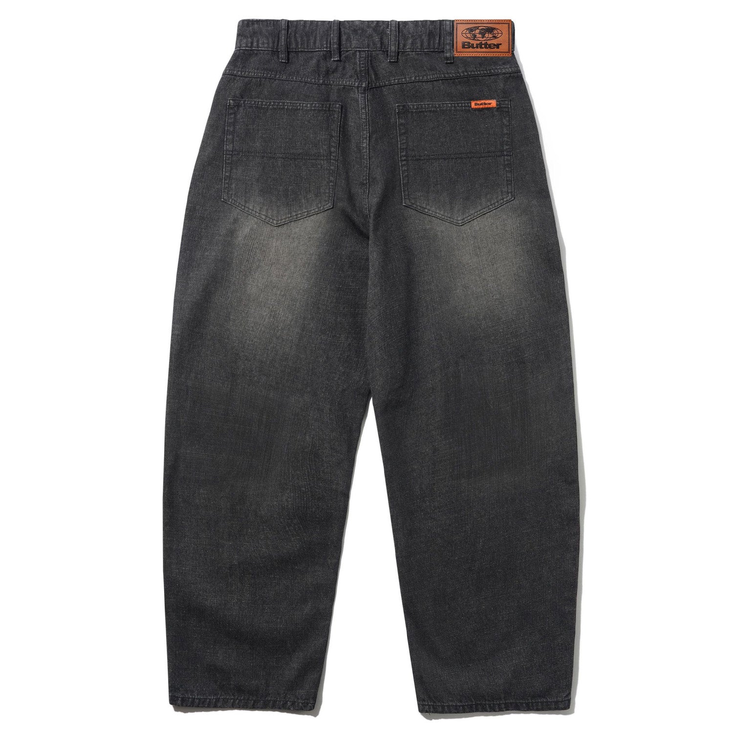 Butter Goods Baggy Denim Jeans Slub Black