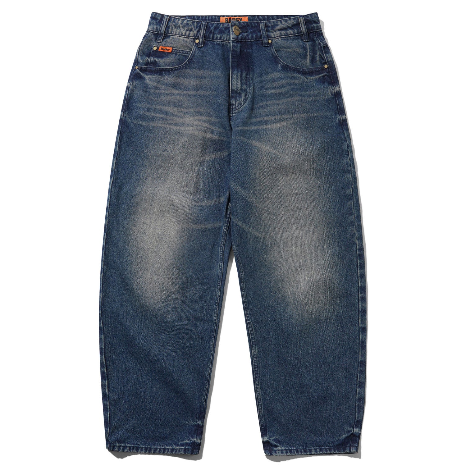 Butter Goods Baggy Denim Jeans Vintage Indigo Wash